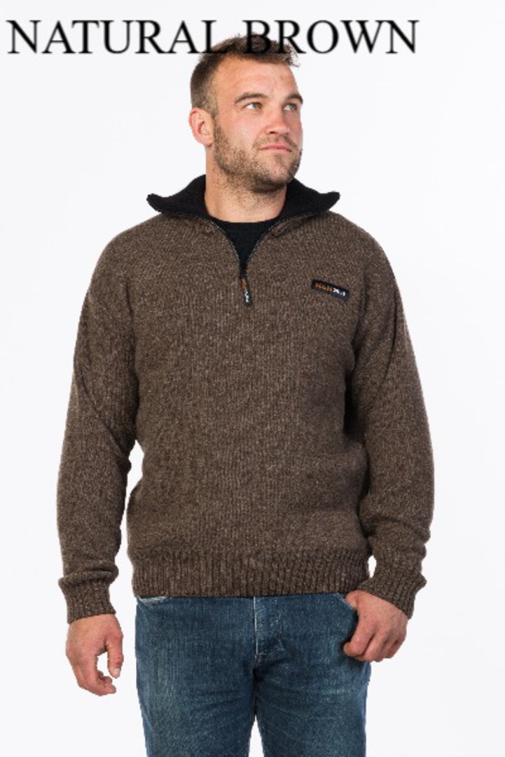 MKM Possum Wool Tasman Zip Jersey image 0